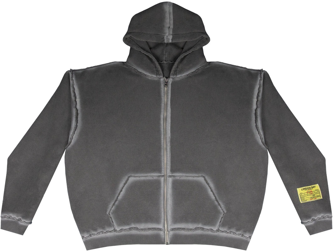 Outline zip up 