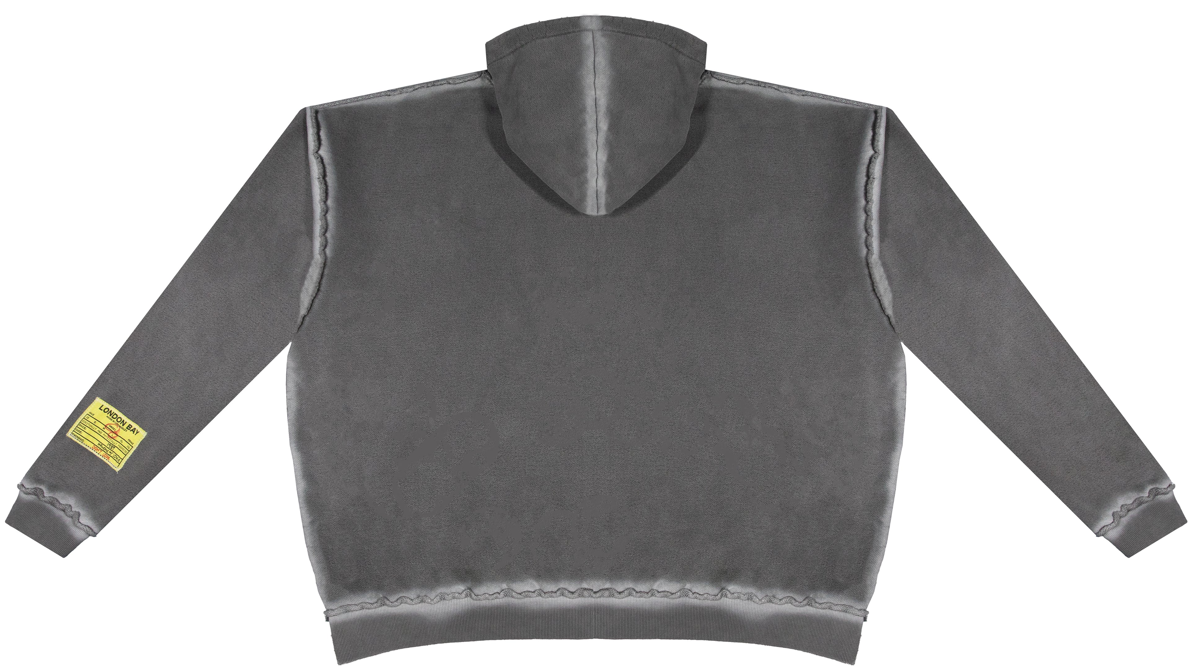 Outline zip up "Ash"