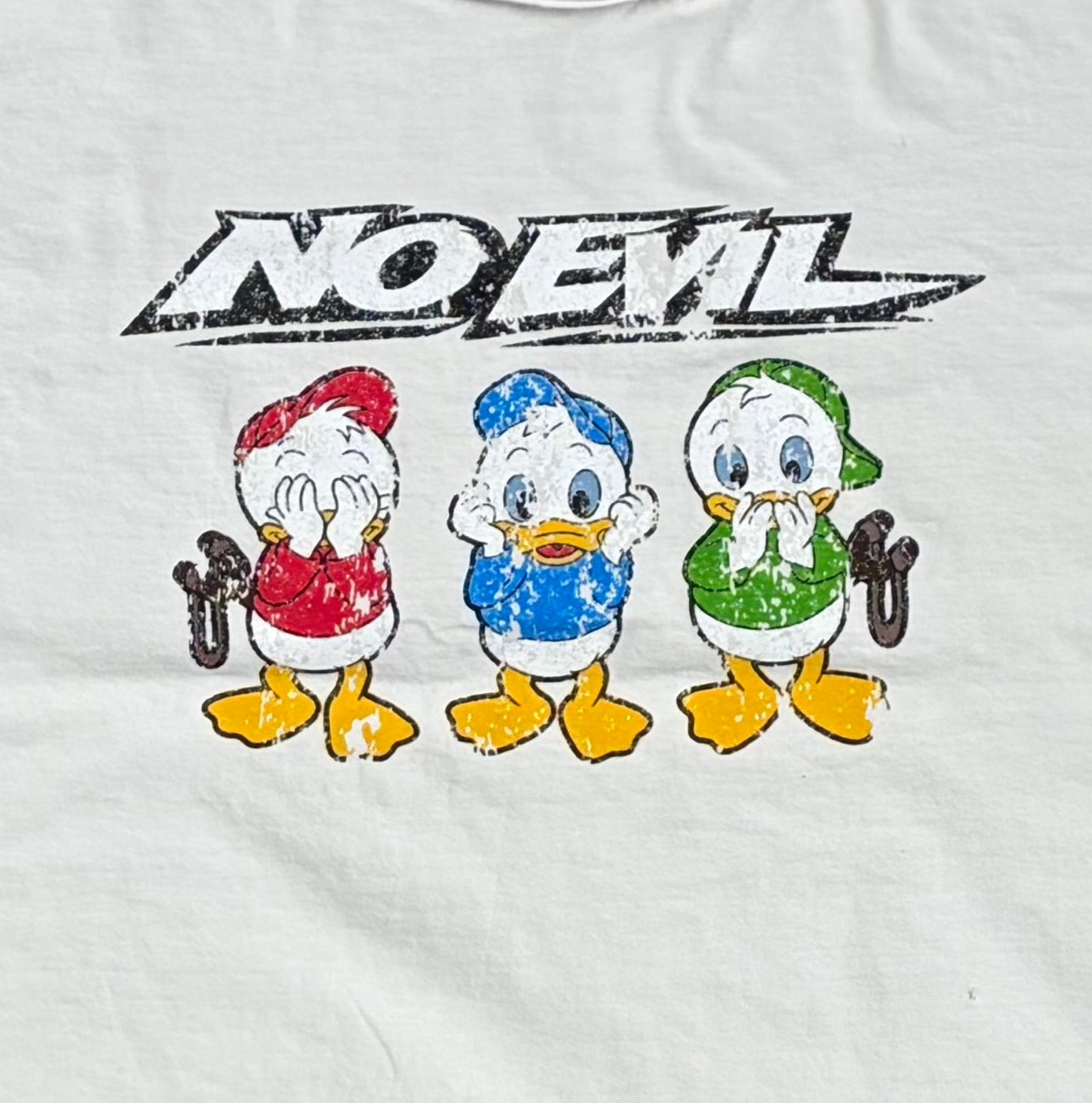 NO EVIL GRAPHIC TEE - White