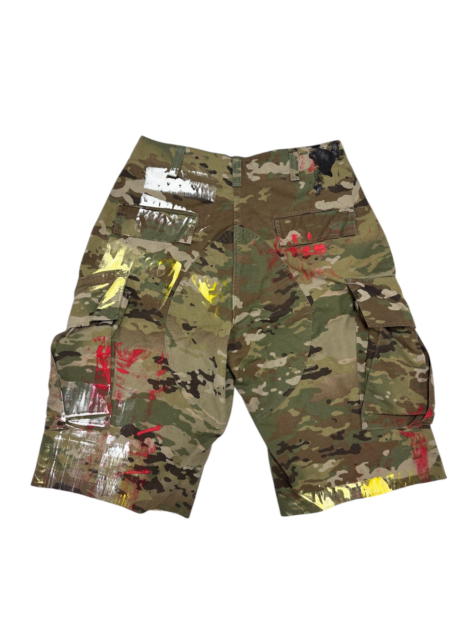 ONE of ONE CAMO JORTS - S/M