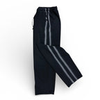 VINTAGE STRIPE JOGGER - BLACK