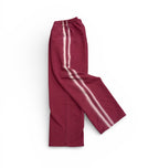 VINTAGE STRIPE JOGGER - BURGUNDY