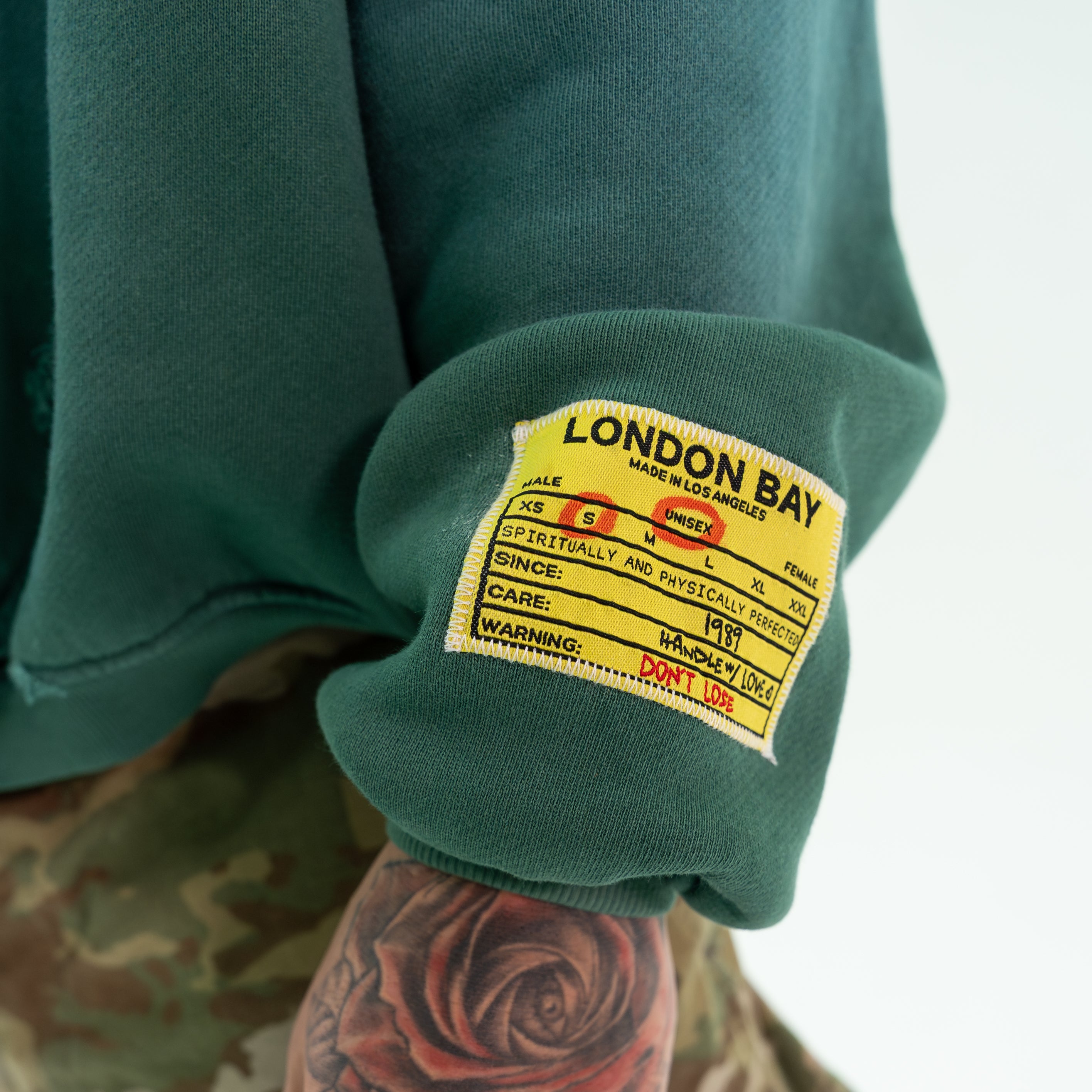 LOST HOODIE - EMERALD